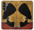 S3453 アフリカの女王ネフェルティティ African Queen Nefertiti Silhouette Samsung Galaxy S23 FE バックケース、フリップケース・カバー