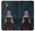 S3847 リリス 花嫁 ゴシック女 スカル死神 Lilith Devil Bride Gothic Girl Skull Grim Reaper Samsung Galaxy S23 FE バックケース、フリップケース・カバー