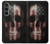 S3850 アメリカの国旗の頭蓋骨 American Flag Skull Samsung Galaxy S23 FE バックケース、フリップケース・カバー