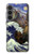 S3851 アートの世界 ヴァンゴッホ 北斎 ダヴィンチ World of Art Van Gogh Hokusai Da Vinci Samsung Galaxy S23 FE バックケース、フリップケース・カバー