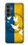 S3857 平和鳩 ウクライナの旗 Peace Dove Ukraine Flag Samsung Galaxy S23 FE バックケース、フリップケース・カバー