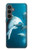 S3878 イルカ Dolphin Samsung Galaxy S23 FE バックケース、フリップケース・カバー