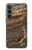 S3886 灰色の大理石の岩 Gray Marble Rock Samsung Galaxy S23 FE バックケース、フリップケース・カバー