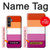 S3887 レズビアンプライドフラッグ Lesbian Pride Flag Samsung Galaxy S23 FE バックケース、フリップケース・カバー