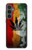 S3890 レゲエ ラスタ フラッグ スモーク Reggae Rasta Flag Smoke Samsung Galaxy S23 FE バックケース、フリップケース・カバー