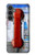 S3925 コラージュヴィンテージ公衆電話 Collage Vintage Pay Phone Samsung Galaxy S23 FE バックケース、フリップケース・カバー