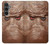 S3940 レザーマッドフェイスグラフィックペイント Leather Mad Face Graphic Paint Samsung Galaxy S23 FE バックケース、フリップケース・カバー