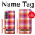 S3941 LGBT レズビアン プライド フラグ チェック柄 LGBT Lesbian Pride Flag Plaid Samsung Galaxy S23 FE バックケース、フリップケース・カバー