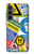 S3960 安全標識ステッカー コラージュ Safety Signs Sticker Collage Samsung Galaxy S23 FE バックケース、フリップケース・カバー