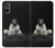 S0878 黒いくま Black Bear Sony Xperia 5 V バックケース、フリップケース・カバー