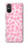 S2213 ピンクのヒョウ柄 Pink Leopard Pattern Sony Xperia 5 V バックケース、フリップケース・カバー