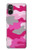 S2525 ンク迷彩 Pink Camo Camouflage Sony Xperia 5 V バックケース、フリップケース・カバー