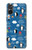 S2572 マリンペンギン柄 Marine Penguin Pattern Sony Xperia 5 V バックケース、フリップケース・カバー