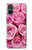 S2943 ピンクローズ Pink Rose Sony Xperia 5 V バックケース、フリップケース・カバー