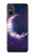S3324 彎月・月・ギャラクシー Crescent Moon Galaxy Sony Xperia 5 V バックケース、フリップケース・カバー