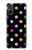S3532 カラフルな水玉 Colorful Polka Dot Sony Xperia 5 V バックケース、フリップケース・カバー