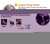 S3582 紫の頭蓋骨 Purple Sugar Skull Sony Xperia 5 V バックケース、フリップケース・カバー