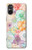 S3705 パステルフローラルフラワー Pastel Floral Flower Sony Xperia 5 V バックケース、フリップケース・カバー