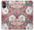 S3716 バラの花柄 Rose Floral Pattern Sony Xperia 5 V バックケース、フリップケース・カバー