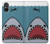 S3825 漫画のサメの海のダイビング Cartoon Shark Sea Diving Sony Xperia 5 V バックケース、フリップケース・カバー