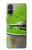 S3845 緑のカエル Green frog Sony Xperia 5 V バックケース、フリップケース・カバー