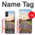 S3866 鉄道直線線路 Railway Straight Train Track Sony Xperia 5 V バックケース、フリップケース・カバー