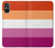 S3887 レズビアンプライドフラッグ Lesbian Pride Flag Sony Xperia 5 V バックケース、フリップケース・カバー