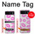 S2214 ピンクの唇のキス Pink Lips Kisses Motorola Razr 40 バックケース、フリップケース・カバー