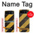 S2231 黄色と黒のラインハザードストライプ Yellow and Black Line Hazard Striped Motorola Razr 40 バックケース、フリップケース・カバー