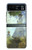 S2415 クロード・モネ パラソルを持つ女性 Claude Monet Woman with a Parasol Motorola Razr 40 バックケース、フリップケース・カバー