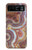 S3034 大理石グラフィック Colored Marble Texture Printed Motorola Razr 40 バックケース、フリップケース・カバー