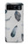 S3085 羽 Feather Paint Pattern Motorola Razr 40 バックケース、フリップケース・カバー
