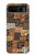 S3460 マリ芸術 Mali Art Pattern Motorola Razr 40 バックケース、フリップケース・カバー