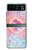S3709 ピンクギャラクシー Pink Galaxy Motorola Razr 40 バックケース、フリップケース・カバー