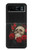 S3753 ダークゴシックゴススカルローズ Dark Gothic Goth Skull Roses Motorola Razr 40 バックケース、フリップケース・カバー