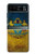 S3858 ウクライナ ヴィンテージ旗 Ukraine Vintage Flag Motorola Razr 40 バックケース、フリップケース・カバー
