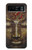 S3874 ブッダフェイスオームシンボル Buddha Face Ohm Symbol Motorola Razr 40 バックケース、フリップケース・カバー