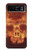 S3881 ファイアスカル Fire Skull Motorola Razr 40 バックケース、フリップケース・カバー
