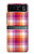 S3941 LGBT レズビアン プライド フラグ チェック柄 LGBT Lesbian Pride Flag Plaid Motorola Razr 40 バックケース、フリップケース・カバー