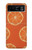 S3946 オレンジのシームレスなパターン Seamless Orange Pattern Motorola Razr 40 バックケース、フリップケース・カバー