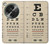 S2502 目の検査図ポスター Eye Exam Chart Decorative Decoupage Poster OnePlus OPEN バックケース、フリップケース・カバー