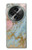 S3717 ローズゴールドブルーパステル大理石グラフィックプリント Rose Gold Blue Pastel Marble Graphic Printed OnePlus OPEN バックケース、フリップケース・カバー