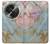 S3717 ローズゴールドブルーパステル大理石グラフィックプリント Rose Gold Blue Pastel Marble Graphic Printed OnePlus OPEN バックケース、フリップケース・カバー