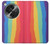 S3799 かわいい縦水彩レインボー Cute Vertical Watercolor Rainbow OnePlus OPEN バックケース、フリップケース・カバー
