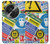 S3960 安全標識ステッカー コラージュ Safety Signs Sticker Collage OnePlus OPEN バックケース、フリップケース・カバー