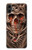 S1675 頭蓋骨の血のタトゥー Skull Blood Tattoo Samsung Galaxy A05 バックケース、フリップケース・カバー