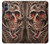 S1675 頭蓋骨の血のタトゥー Skull Blood Tattoo Samsung Galaxy A05 バックケース、フリップケース・カバー