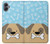 S2669 犬の足 骨 可愛い漫画のパターン Cute Dog Paws Bones Cartoon Samsung Galaxy A05 バックケース、フリップケース・カバー
