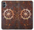 S2766 船 ホイール 錆 Ship Wheel Rusty Texture Samsung Galaxy A05 バックケース、フリップケース・カバー