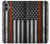 S3472 消防士細い赤線旗 Firefighter Thin Red Line Flag Samsung Galaxy A05 バックケース、フリップケース・カバー